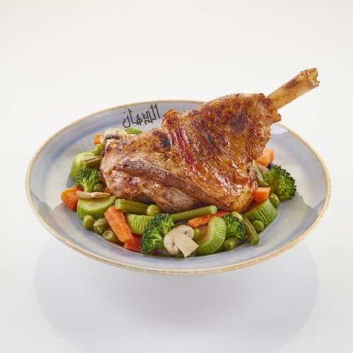 LAMB SHANK WITH VEGETABLES