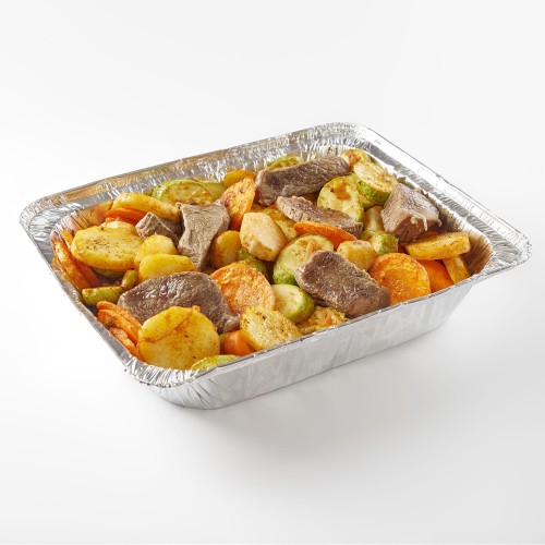 MEAT WITH VEGETABLES OVENBACKED