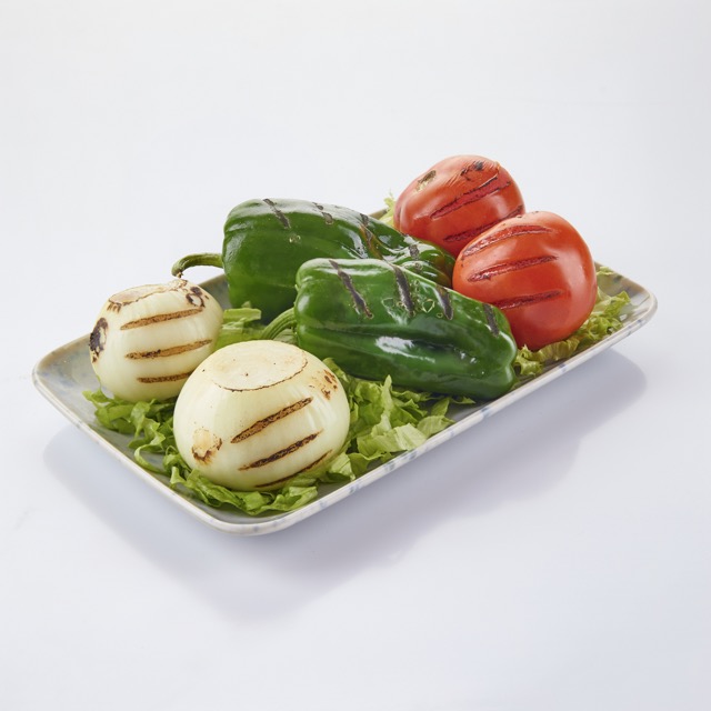 سيخ خضروات مشوى