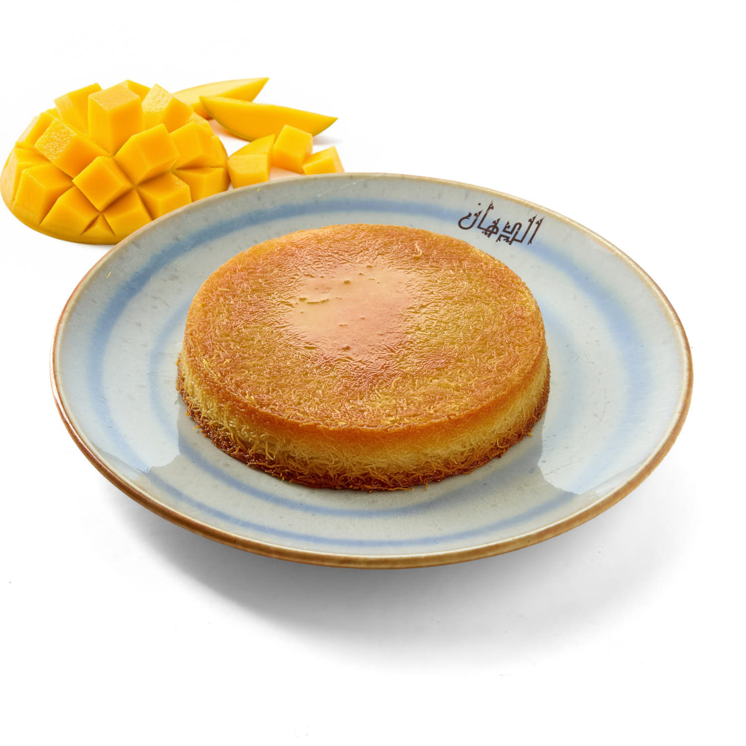 صنية كنافه بالمانجو